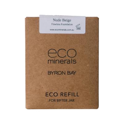 Eco Minerals Foundation Flawless Nude Beige Refill 5g