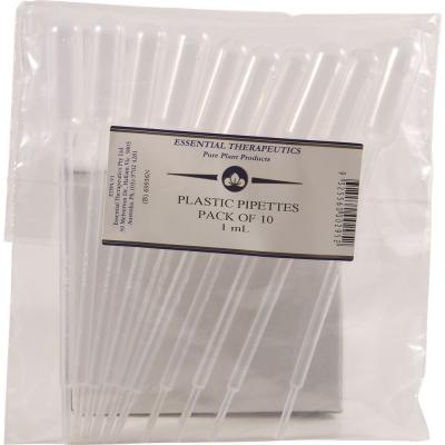 Essential Therapeutics Pipettes Plastic 1ml x 10 Pack