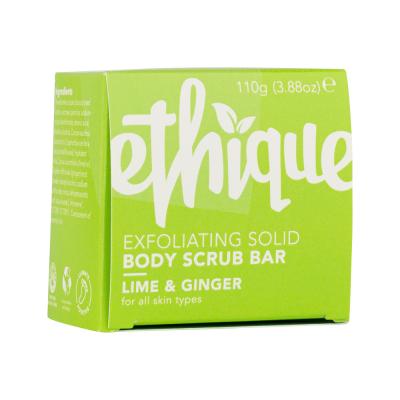 Ethique Body Scrub Bar Exfoliating Solid Lime & Ginger (for All Skin Types) 110g Sell Through