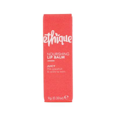 Ethique Lip Balm Juicy Pink Grapefruit And Vanilla 9g