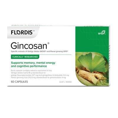 Flordis Gincosan Cap 60mg