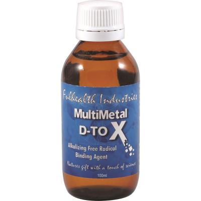 Fulhealth Industries Multimetal D-tox 100ml