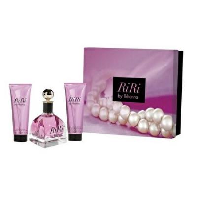 Rihanna Riri 3pc Set - Eau De Parfum & Body Lotion 90ml & Shower Gel 90ml 100ml