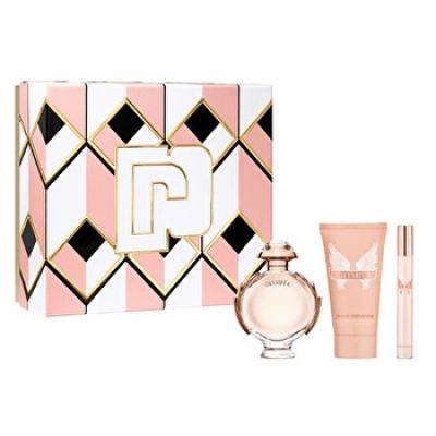 Paco Rabanne Olympea 3pc Women Gift Set - Eau De Parfum & 100ml Body Lotion & Mini 50ml