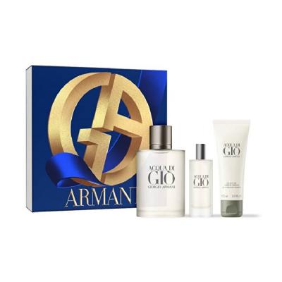 Giorgio Armani Acqua Di Gio 3pc Men Gift Set - Eau De Toilette & 15ml Eau De Toilette & 75ml Shower Gel 100ml