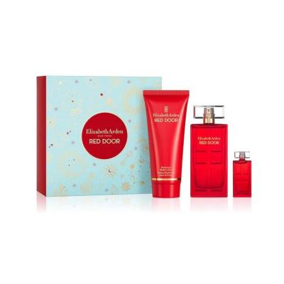 Elizabeth Arden Red Door 3pc Set - Eau De Toilette & Body Lotion 100ml & 5ml Mini 50ml