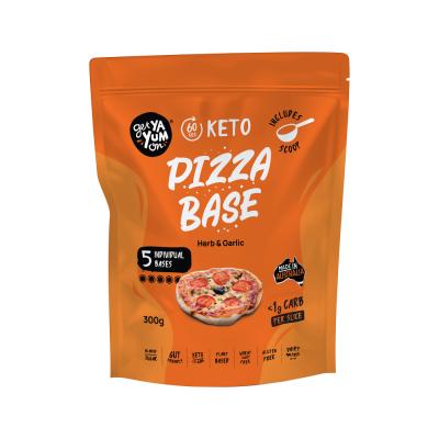 Get Ya Yum On Pizza Base Herb And Garlic 300g