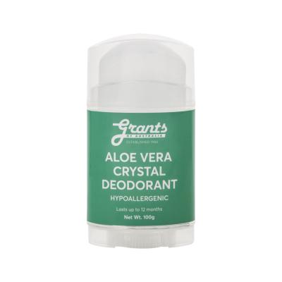 Grants Deodorant Crystal Stick Aloe Vera 100g