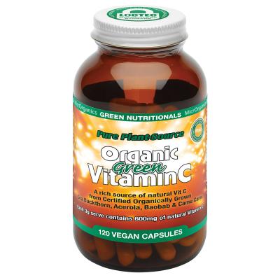 Green Nutritionals Org Green Vitamin C 120vc