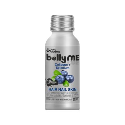 H.blooms Bellyme Hair Nail Skin Shots Berry 60ml X 7 Pack