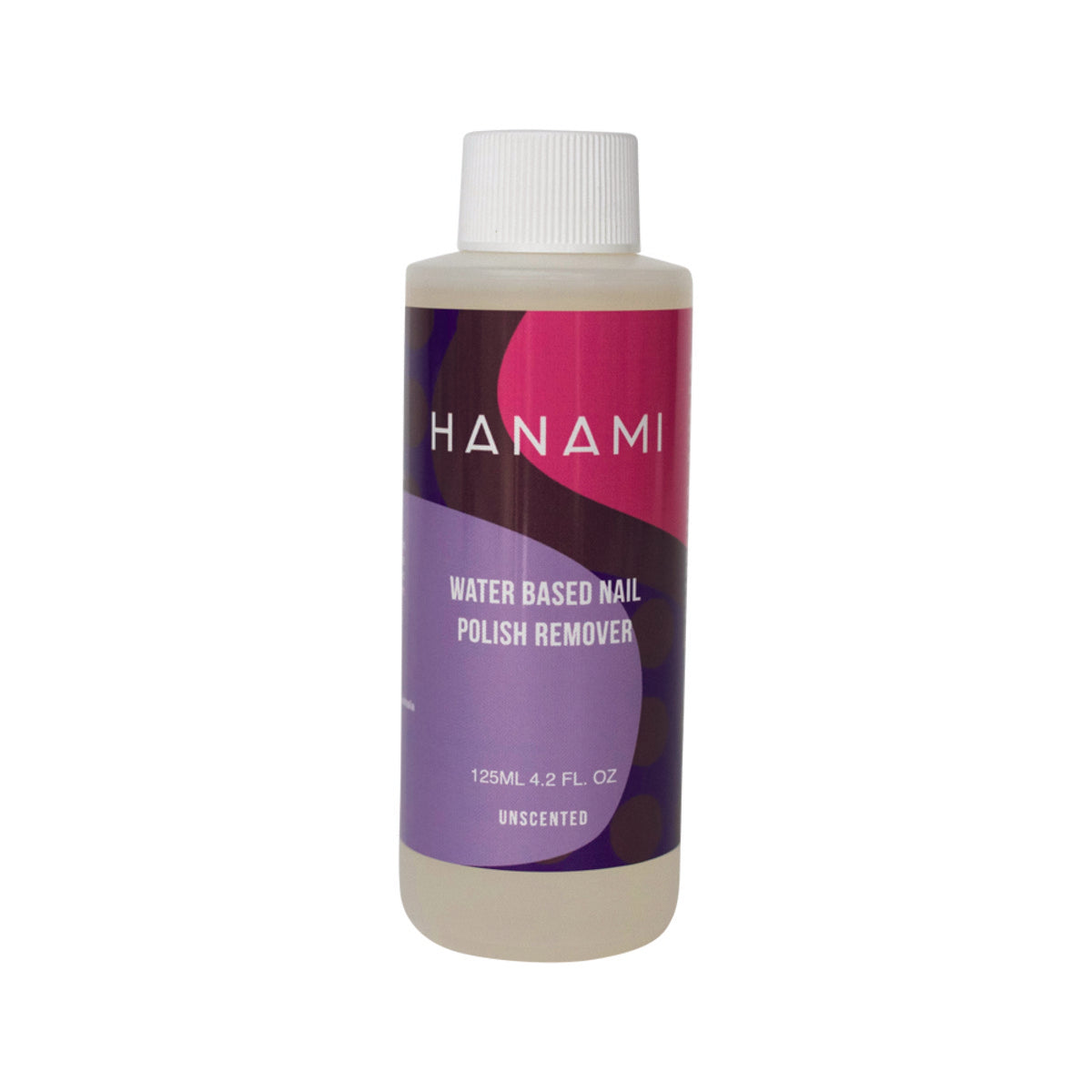 Hanami Nail Polish Remover Water Base Liq Unscent 125ml