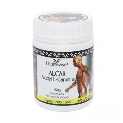 Healthwise Alcar (acetyl L Carnitine) 150g