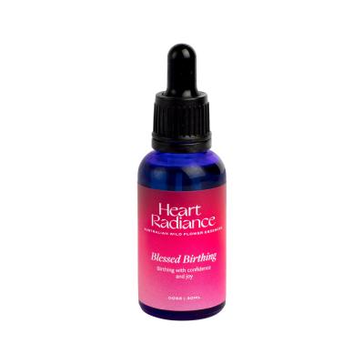Heart Radiance Aust Wild Flow Ess Blessed Birthing 30ml