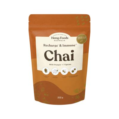Hemp Foods Aust Chai Recharge And Immune 252g