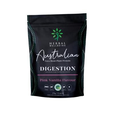 Herbal Wellbeing Plant Protein Digestion Pink Vanilla 375g