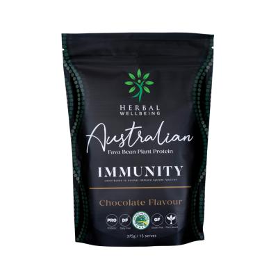 Herbal Wellbeing Plant Protein Immunity Chocolate 375g