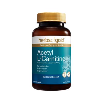 Herbs Of Gold Acetyl L Carnitine 120c