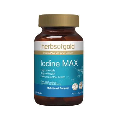Herbs Of Gold Iodine Max 60t