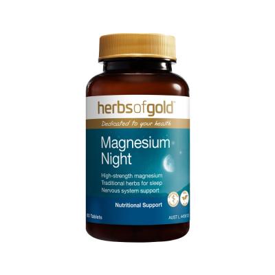 Herbs Of Gold Magnesium Night 60t