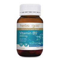 Herbs Of Gold Vitamin B2 200mg 60t