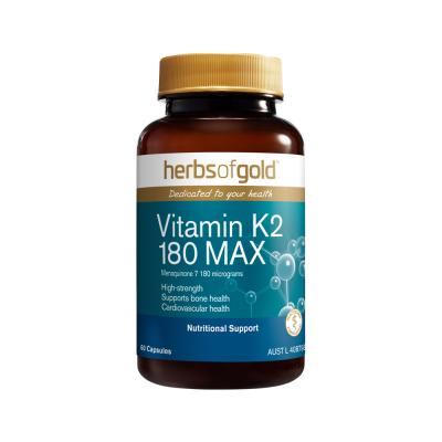 Herbs Of Gold Vitamin K2 180 Max 60c