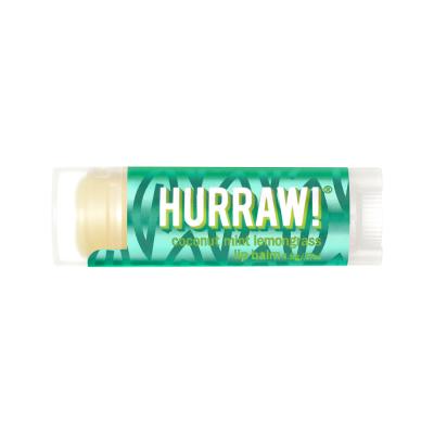 Hurraw! Org Lip Balm Coconut Mint Lemongrass 4.8g