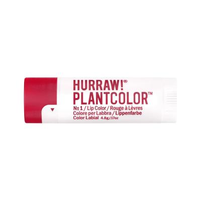 Hurraw! Org Lip Colour Plantcolour No1 4.8g