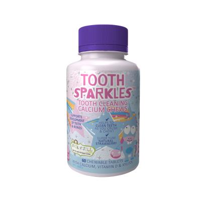 Jack N' Jill Tooth Sparkles Chewable Strawberry 60t
