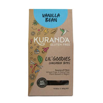 Kuranda Glut Free Lil Goodies Lunchbox Vanilla Bean 18g X 10