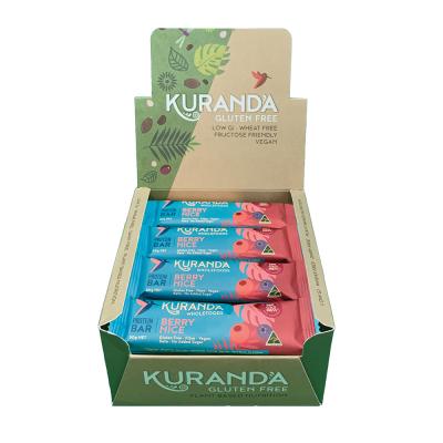 Kuranda Glut Free Protein Bars Berry Nice 50g X 16