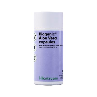 Lifestream Aloe Vera Biogenic Capsules 60vc