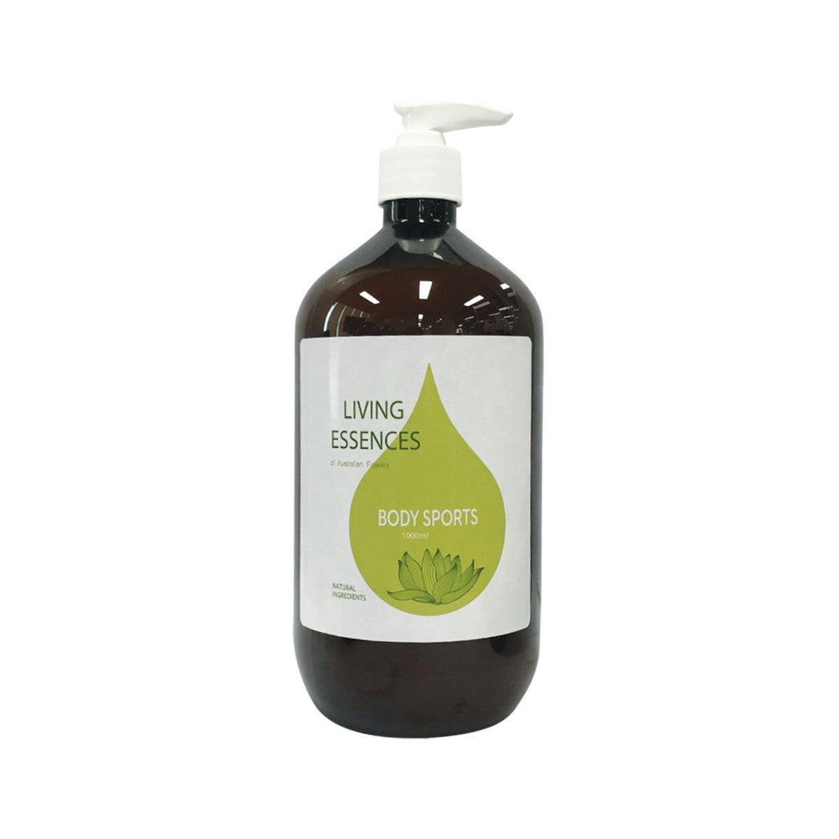 Living Essences Body Sports Lotion 1l
