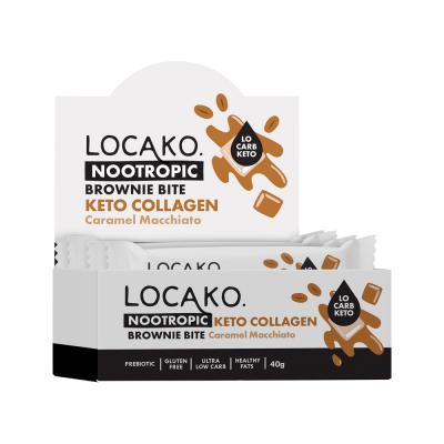 Locako Brownie Bite Nootropic Caramel Macch 40g X 15 Disp