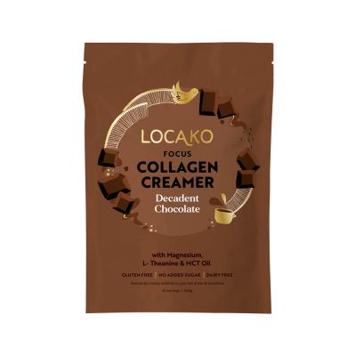 Locako Collagen Creamer Focus Decadent Chocolate 300g