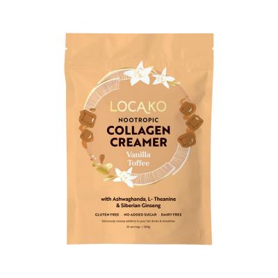 Locako Collagen Creamer Nootropic Vanilla Toffee 300g