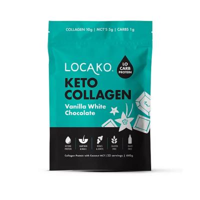 Locako Keto Collagen Vanilla White Chocolate 440g