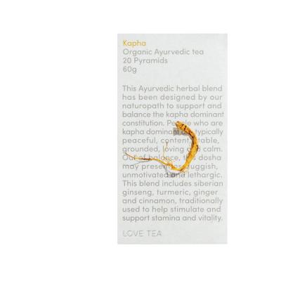 Love Tea Organic Ayurvedic Tea Kapha X 20 Pyramids