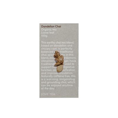 Love Tea Organic Dandelion Chai Loose Leaf 100g
