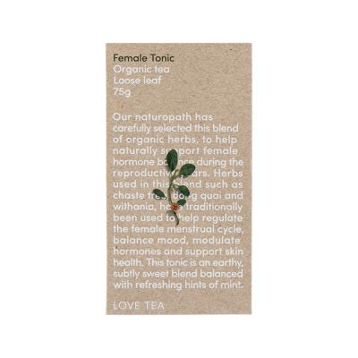 Love Tea Organic Female Tonic Loose Leaf 75g