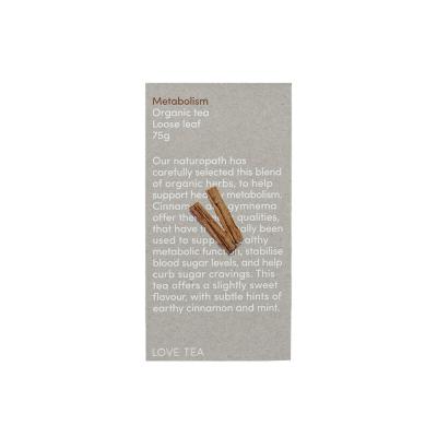 Love Tea Organic Metabolism Loose Leaf 75g