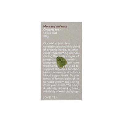 Love Tea Organic Morning Wellness Loose Leaf 50g