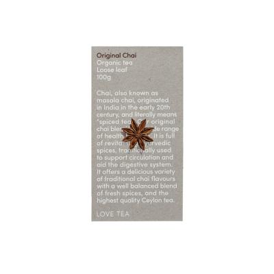 Love Tea Organic Original Chai Loose Leaf 100g