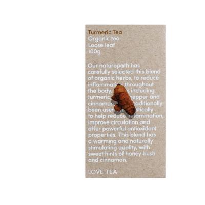 Love Tea Organic Turmeric Tea Loose Leaf 100g