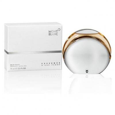 Mont Blanc Presence D'une Femme Eau De Toilette Spray 75ml