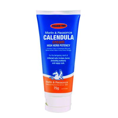 Martin Pleasance All Natural Cream Calendula Tube 75g