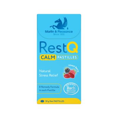 Martin Pleasance Rest & Quiet Calm Pastilles Mixed Berry 50g