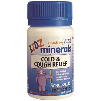 Martin Pleas Tissue Salts Kidz Minerals Cold Cough Relf 100t
