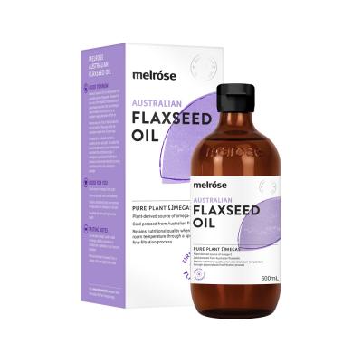Melrose Aust Flaxseed Oil 500ml Bottle