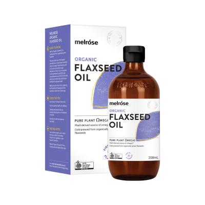 Melrose Flaxseed Oil 200ml Organic