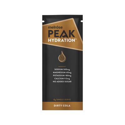 Melrose Peak Hydration Dirty Cola Sachet 6g X 20 Display